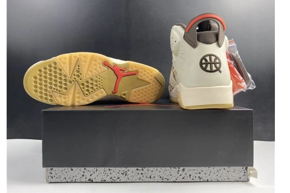 Retro Sail CZ4152-100 (2020) Quai54 Air 6 CZ4152-100 Brown Jordan 1102